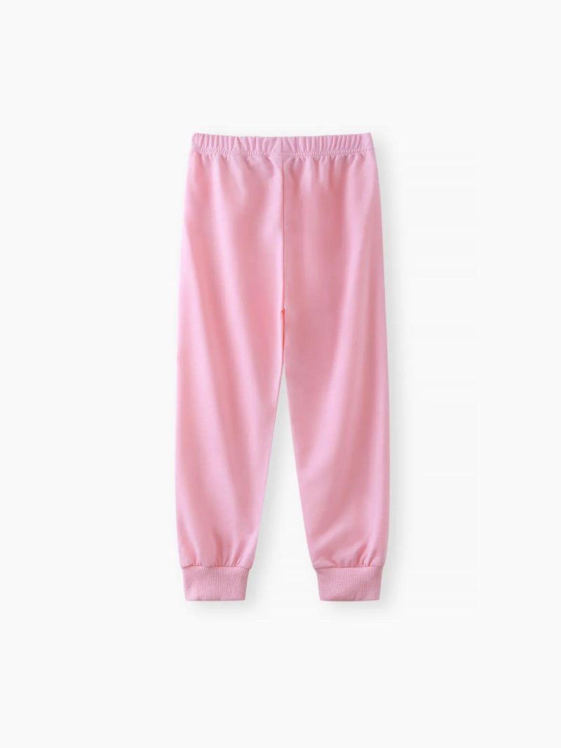 Bottoms & Leggings | Girls|Boys Solid Color Elasticized Pants Pink|Yellow|Grey|Army Green|Royalblue