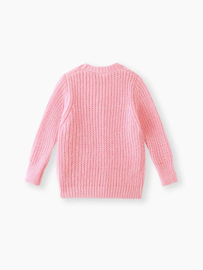 Tops ＆ Outerwear | Baby Girls|Baby Boys Baby Knit Cardigans Button Sweater Coat Pale Green|Pink|Yellow|Khaki|Dark Blue,White