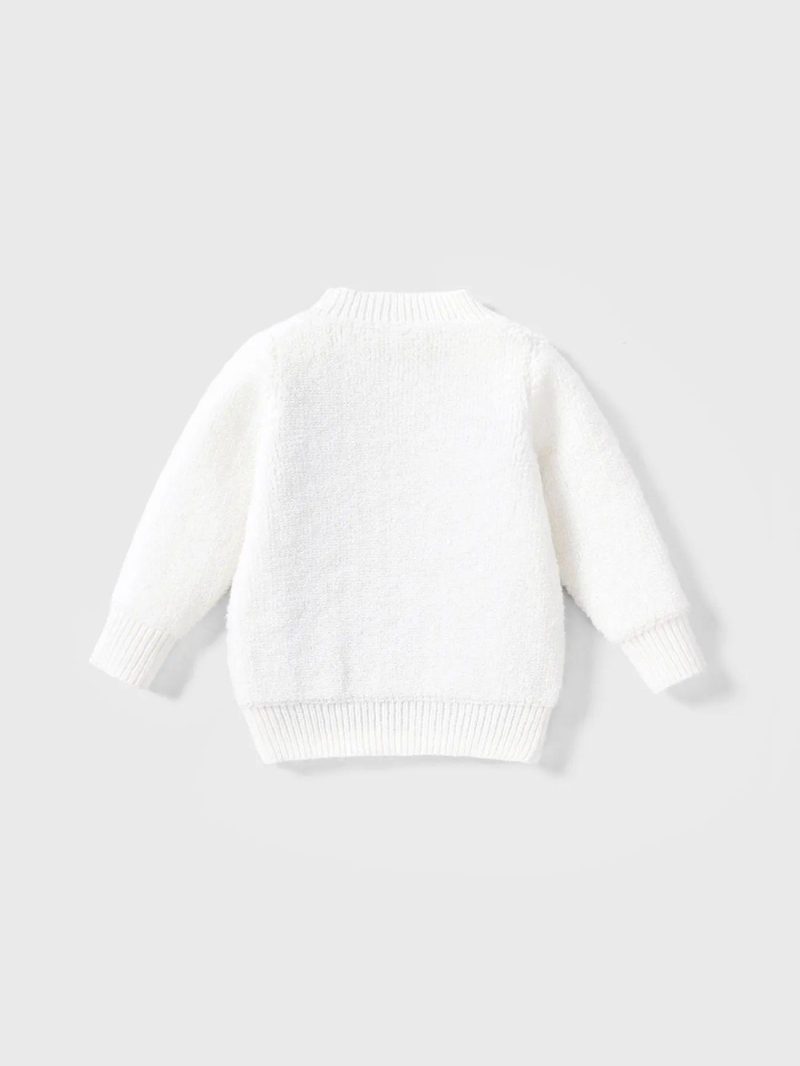 Tops & Outerwear | Girls|Boys|Toddler Girls|Toddler Boys  Childlike Expression Sweater  White