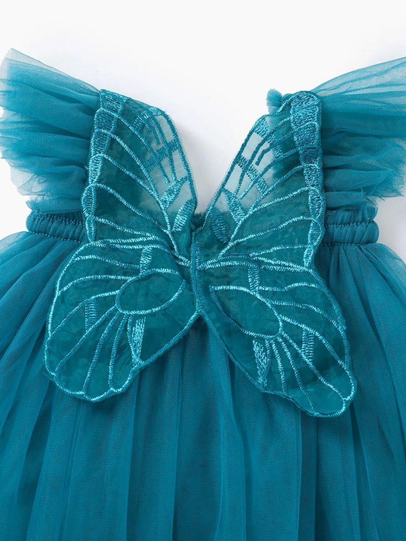 Dresses | Girls|Baby Girls|Toddler Girls Sweet Hyper-Tactile 3D Bow Print Dress Turquoise|Pink|Champagne