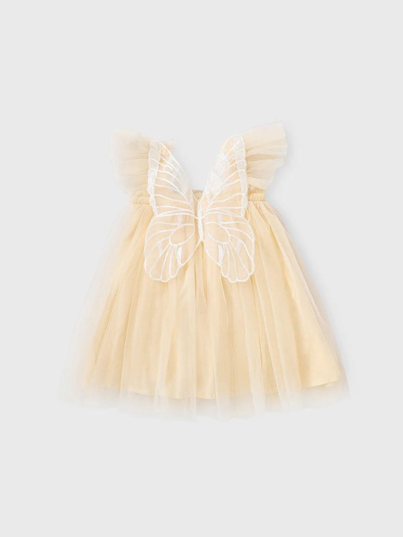 Dresses | Girls|Baby Girls|Toddler Girls Sweet Hyper-Tactile 3D Bow Print Dress Turquoise|Pink|Champagne